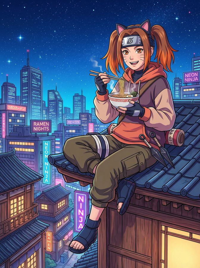 抖阴动漫-猫耳忍者日常